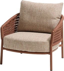 4 Seasons Outdoor Cala loungestoel Spicy Loungestoel beige weerbestendig