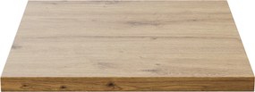 Comad Artisan wastafel toppaneel 40cm eiken