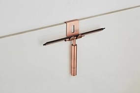 Saniclear Copper badkamer raam wisser 25cm geborsteld koper