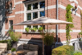4-Seasons Outdoor Azzurro stokparasol 300 cm - Woodlook/Sand