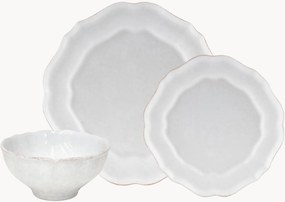 Serviesset Impressions met schaal, 12-delig