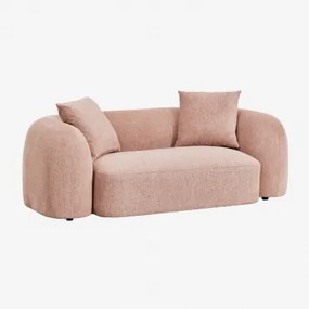 Coco 2-zits Chenille Bank Stof Chenille Roze – Kwarts - Sklum