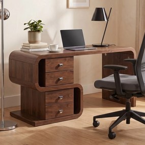 Walnoot Design Bureau Met Lades