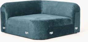 Afgeronde hoekmodule Wolke van teddy bouclé