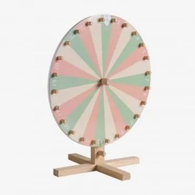 Bettina Kids Houten Rad Van Fortuin Veelkleurig Soft - Sklum