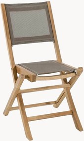 Inklapbare tuinstoelen Fun van teakhout, 2 stuks