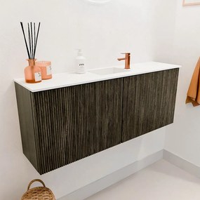 Mondiaz Joya 100cm toiletmeubel shadow met wastafel faye midden 1 kraangat talc