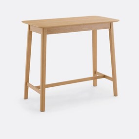 Uitschuifbare hoge tafel in fineereik, Lombard