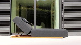 Flow Lio daybed sooty met teakhouten frame SALE