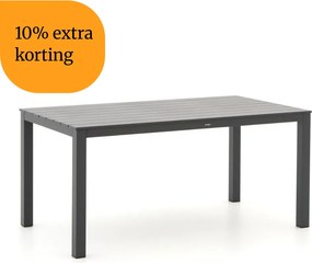 + 10% kassakorting | Tuin eettafel Manifesto | Rechthoekig | Tuintafel Aluminium | 160x90cm | 4 personen | Kees Smit Tuinmeubelen