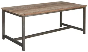 Tower Living Eettafel Industrieel Teakhout 200 Cm Venetie - 200 X 100cm.