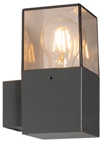 Moderne buiten wandlamp antraciet IP44 - Denmark Modern E27 IP44 Buitenverlichting