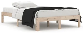 vidaXL Bedframe massief hout 120x190 cm 4FT small double
