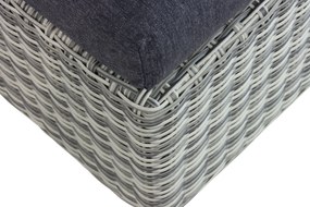 Loungeset 4 personen Wicker Grijs Garden Collections Lusso/Comodo