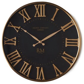 Rivièra Maison - London Clock Company Wall Clock - Kleur: zwart