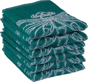 Keukendoek smaragdlibel – 6 stuks – 50×50 – groenblauw