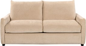 Slaapbank Met Matras Tweepersoons Beige