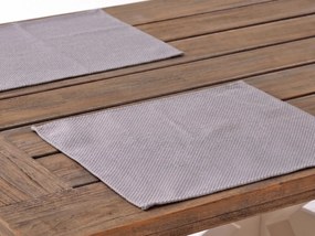 Placemats | Madison | Polyester | Grijs/Antraciet | 33x45cm | Kees Smit Tuinmeubelen