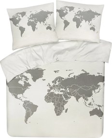 Dekbedovertrek My Design - 100% katoen - 140x200 -  wereld