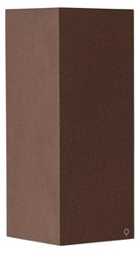 Industriële wandlamp roestbruin 2-lichts AR70 IP54 - Baleno