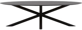 Goossens Excellent Eettafel Gs-1302, Ovaal 260 x 130 cm
