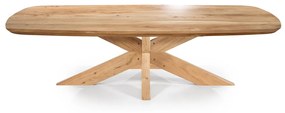 Eleonora Nikki Salontafel Naturel Hout - 130 X 70cm.