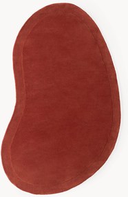 Handgetuft wollen vloerkleed Kadey in organische vorm