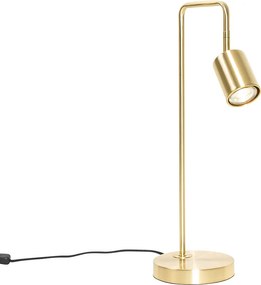 Smart tafellamp messing verstelbaar incl. Wifi GU10 - Jav