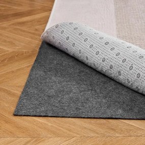VEVOR tapijtonderlegger, antislipmat 2438,4 x 3048 x 3 mm, op maat te snijden tapijtstopper gemaakt van polyester en TPR met rubberen pad, antislip en waterdicht, universeel voor alle vloeren, lades en kofferbakken.