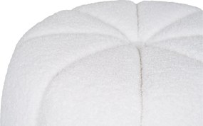 Paisley Poef Bouclé - Off-White