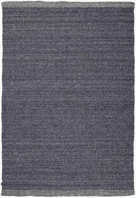 Handgeknoopt laagpolig wollen vloerkleed Versanti