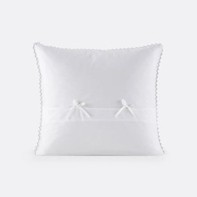 Geborduurde vierkante kussenhoes in katoen, Tennessee