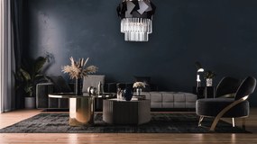 KRISTALLEN HANGLAMP APP1309-C GOUD