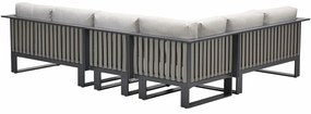 Garden Impressions Gabon hoek loungeset 4-delig taupe