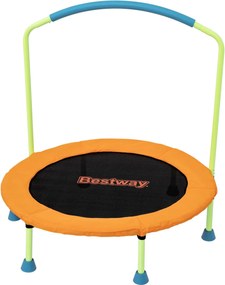 Bestway trampoline WonderJump - Diameter 91 cm - rond - oranje