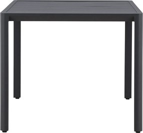 The Outsider Tuintafel Cas Zwart – rechthoekige Aluminium tuintafel 150 x 85 cm