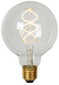 Lucide Bulb dimbare LED lamp 2700K E27 5W 9.5cm transparant