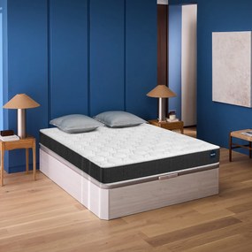 Set van BULTEX®-schuimmatras en bedbodem met opbergruimte, Space Up