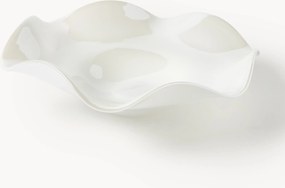 Handgemaakte glazen decoratieve schaal Ona, B 32 cm