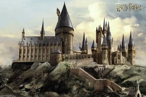 Kunstafdruk Harry Potter - Hogwarts, (40 x 26.7 cm)