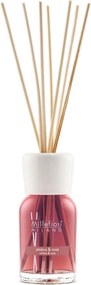 Millefiori Milano diffuser met geurstokjes 150 ml - Ambra &amp; Rosa