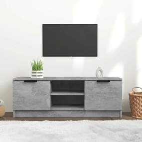 vidaXL Tv-meubel 102x35x36,5 cm bewerkt hout betongrijs