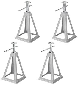 ProPlus Steunenset aluminium 4 stuks 360803