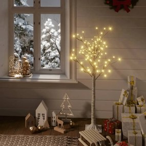 vidaXL Kerstboom wilg met 120 LED's binnen en buiten 1,2 m warmwit