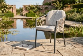 Tuinstoel Rope Grijs-antraciet Lifestyle Garden Furniture Morano