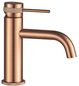 Wastafelkraan Rea Lungo Grip Copper Brush Low