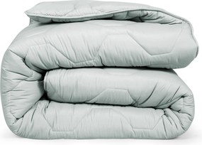 Dekbed 2 in 1 - Wasbaar dekbed zonder overtrek - 240x220 - licht grijs xl