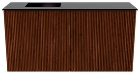 Mondiaz Joya 80cm toiletmeubel ruby met wastafel faye links zonder kraangat urban