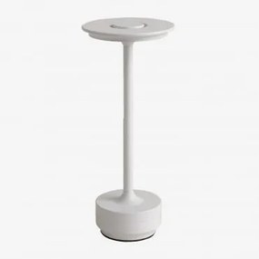 Draadloze Led-buitenlamp Rivkin Wit - Sklum