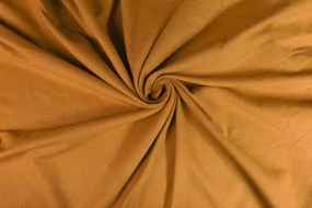 Hoeslaken Jersey – 100% katoen – 90×200 – okergeel